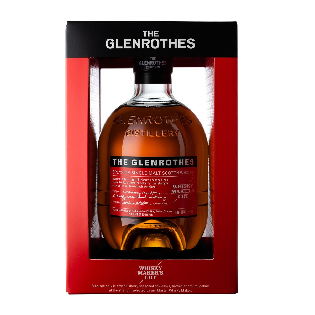 GLENROTHES SCOTCH SINGLE MALT WHISKY MAKERS CUT SPEYSIDE 750ML Spirits