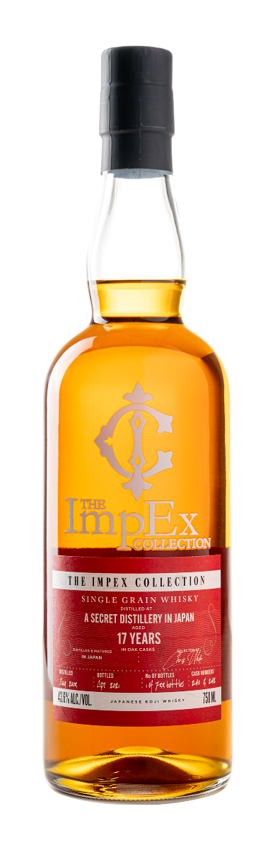 THE IMPEX COLLECTION WHISKEY SINGLE GRAIN JAPAN 17YR 750ML