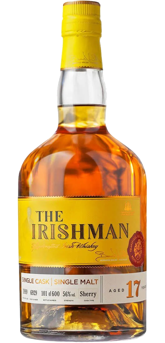 THE IRISHMAN WHISKEY SINGLE MALT SINGLE CASK LIMITED RELEASE IRISH 17YR 750ML LIQ