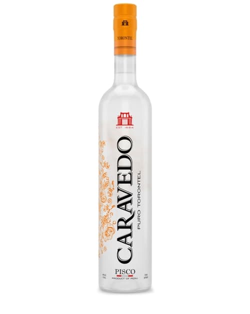CARAVEDO PURO TORONTEL PISCO PERU 750ML Spirits