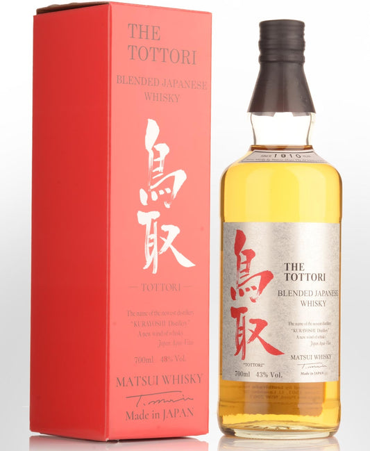 MATSUI SHSUZO TOTTORI WHISKY BLENDED JAPAN 700ML Spirits