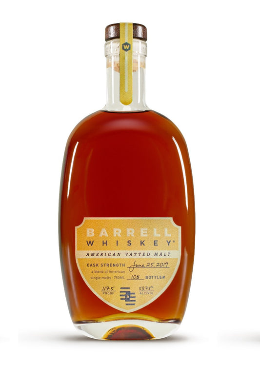 BARRELL WHISKEY AMERICAN VATTED MALT CASK STRENGTH KENTUCKY 750ML Spirits