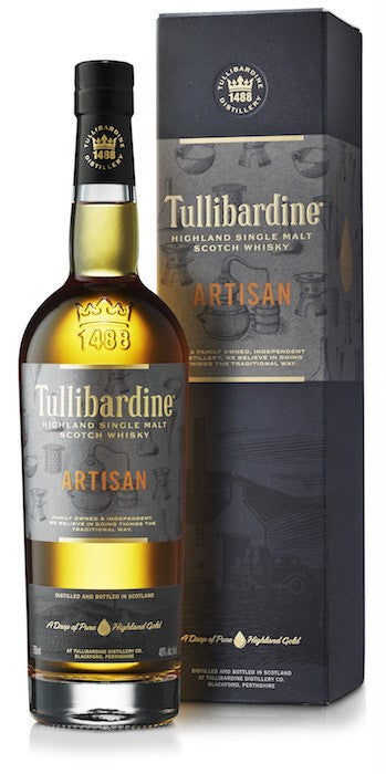 TULLIBARDINE ARTISAN SCOTCH SINGLE MALT 750ML Spirits