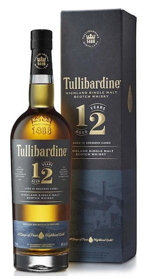 TULLIBARDINE SCOTCH SINGLE MALT 12YR 750ML Spirits