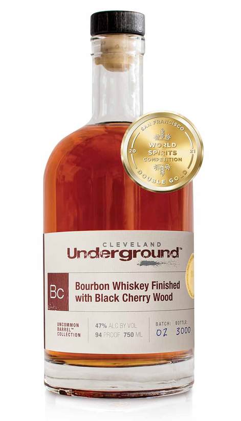 UNDERGROUND BOURBON FINISHED IN BLACK SHERRY WOOD OHIO 750ML Spirits