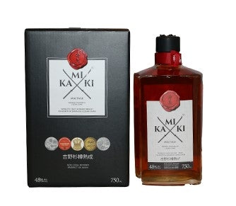 KAMIKI WHISKEY BLENDED MALT FINISHED IN JAPANESE CEDAR CASK JAPAN 96PF 750ML Spirits