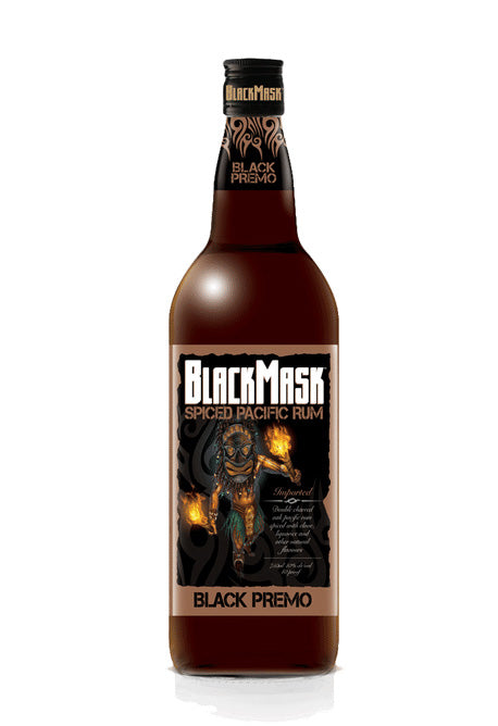 BLACK MASK RUM SPICED PACIFIC 750ML Spirits
