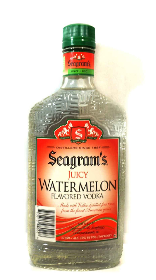 SEAGRAM'S VODKA JUICY WATERMELON 375ML Spirits