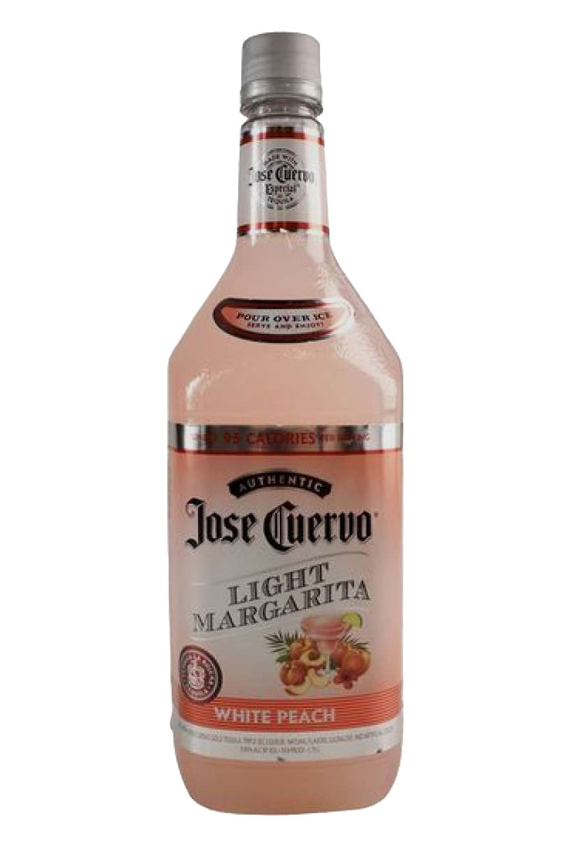 JOSE CUERVO READY TO DRINK MARGARITA MIX WHITE PEACH LIGHT 1.75LI