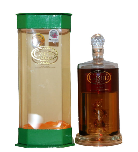 CASINO AZUL TEQUILA EXTRA ANEJO ULTRA PREMIUM 750ML Spirits