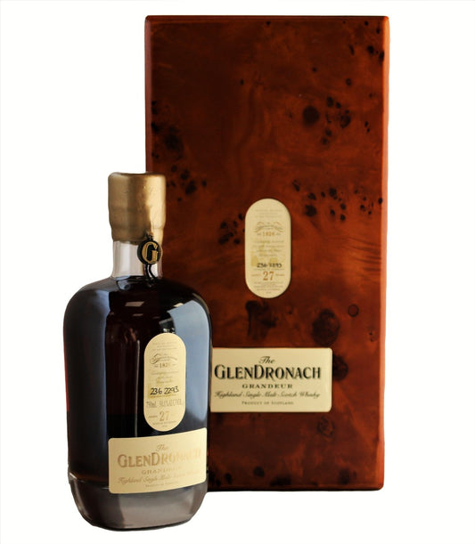 GLENDRONACH GRANDEUR SCOTCH SINGLE MALT HIGHLAND BATCH 10 27YR 750ML Spirits