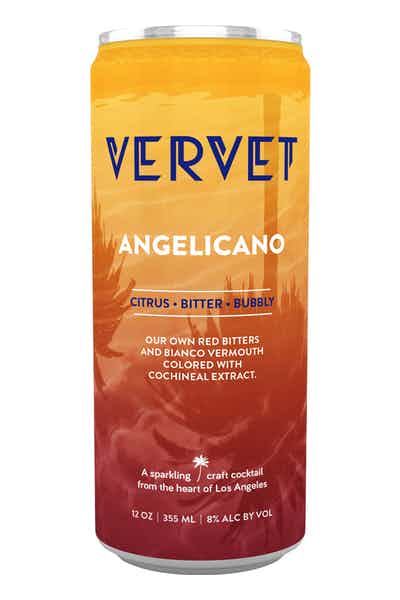 VERVET ANGELICANO COCKTAIL CITRUS BITTER BUBBLY 12OZ CAN Spirits