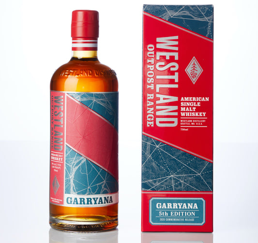 WESTLAND OUTPOST RANGE WHISKEY SINGLE MALT GARRYANA 5TH EDITION 2020 RELEASE WASHINGTON 750ML Spirits