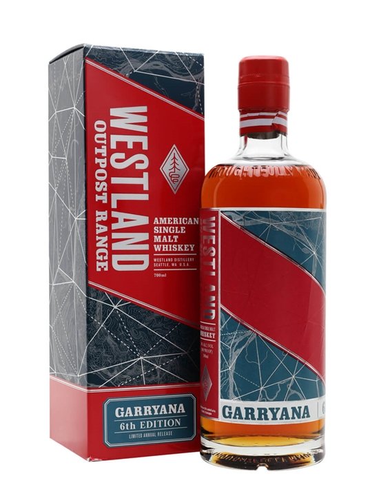 WESTLAND WHISKEY SINGLE MALT GARRYANA 6TH EDITION 2021 RELEASE WASHINGTON 700ML Spirits