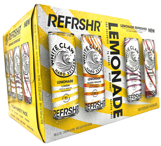 WHITE CLAW REFRSHR VARIETY PACK 12X12OZ CANS Spirits