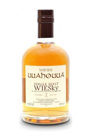 WIESER UUAHOUUA WHISKEY SINGLE MALT AUSTRIA SHERRY WOOD 7YR 750ML Spirits