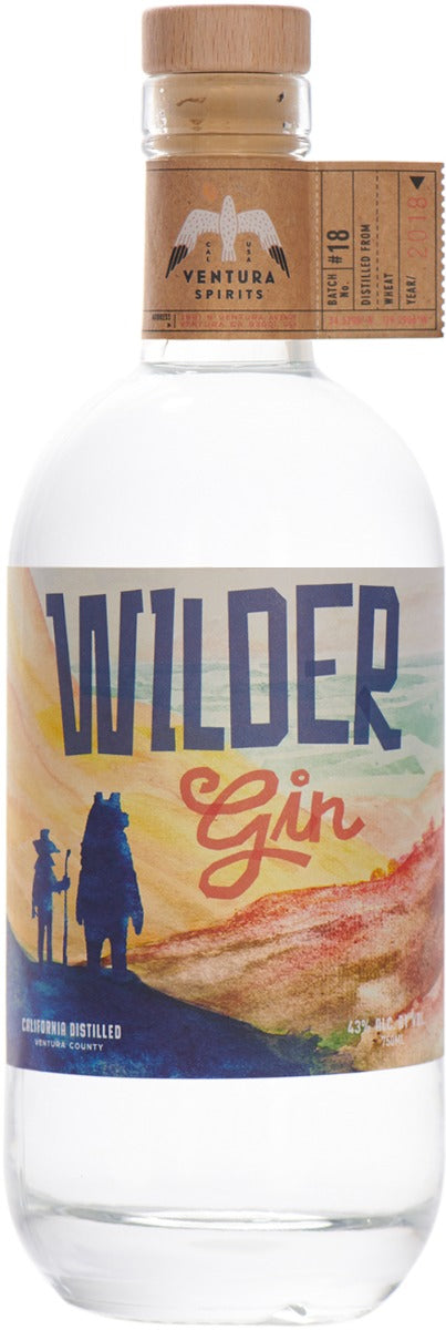 WILDER GIN CALIFORNIA ORGANIC GRAIN 86PF 750ML Spirits