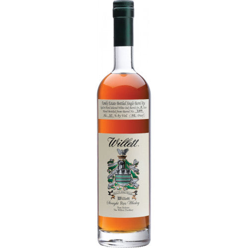 WILLETT WHISKEY RYE SINGLE BARREL RARE RELEASE 8YR 750ML Spirits