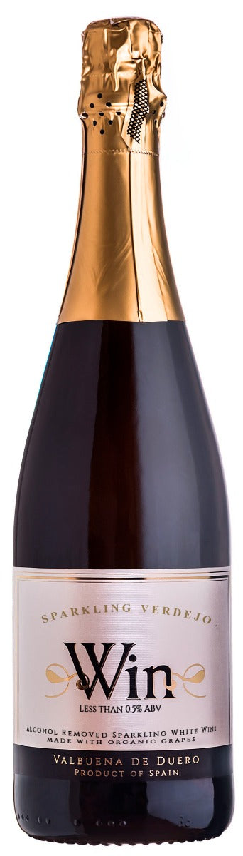 WIN NON ALCOHOLIC SPARKLING WINE MADE WITH ORGANIC GRAPES VALBUENA DE DUERO SPAIN 750ML Wine