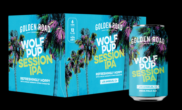 GOLDEN ROAD WOLF PUP SESSION IPA 15X12OZ CANS