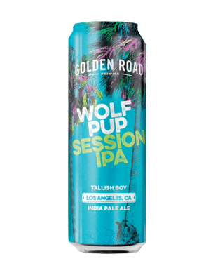 GOLDEN ROAD WOLF PUP SESSION IPA LOS ANGELES 25OZ CAN