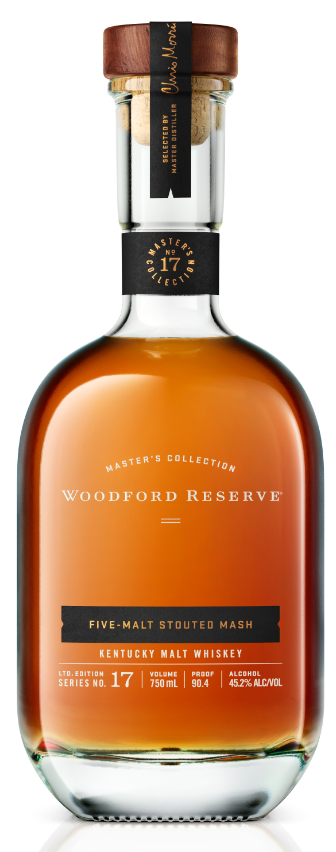 WOODFORD RESERVE BOURBON MASTERS COLLECTION FIVE MALT STOUTED MASH LIMITED EDITION SERIES 17 KENTUCKY 750ML Spirits